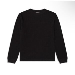 Lucid Blanks Thermal Long Sleeve Size LARGE Black NEW Warm Heavy